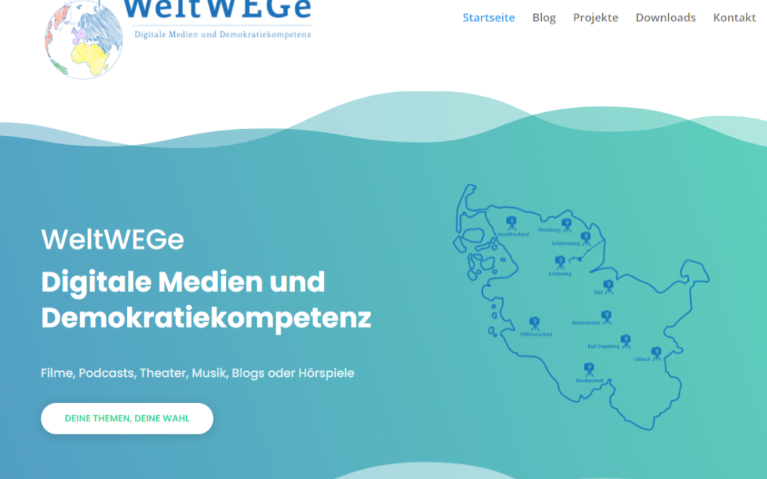 WeltWEGe Homepage gestartet!